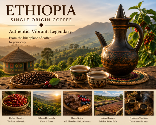 Ethiopia Natural Single Origin Coffee