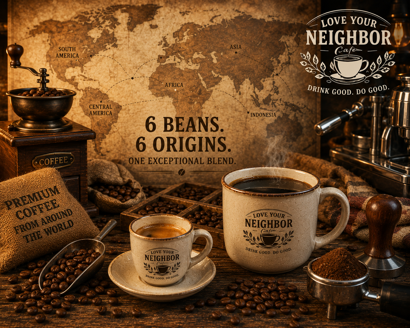 6 Bean Blend Coffee
