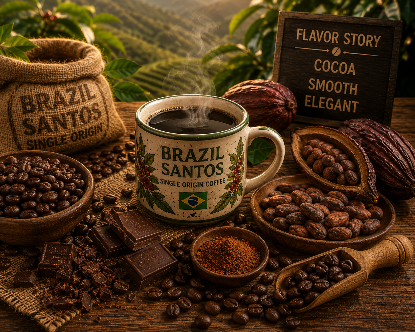 Brazil Santos Single Origin Coffee