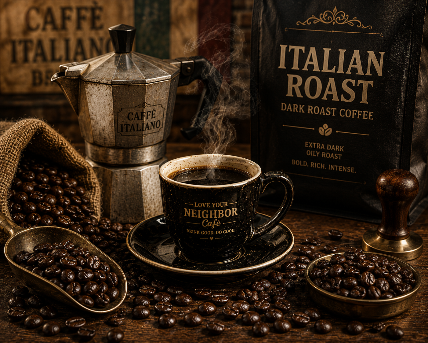 Italian Roast Dark Roast Coffee